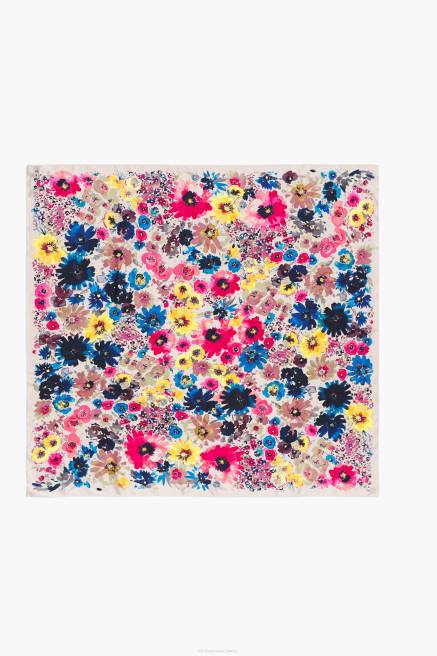 Bimba Y Lola Aquarell-Blumenschal Zubehör Beige T04ZZ618