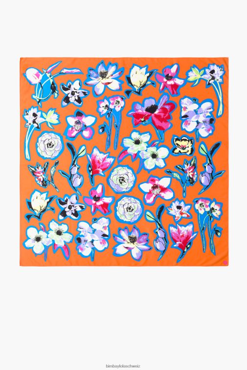 Bimba Y Lola Blumenschal orange Zubehör T04ZZ602