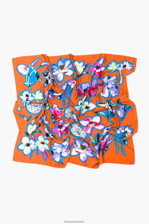 Bimba Y Lola Blumenschal orange Zubehör T04ZZ603