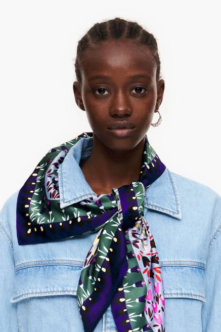 Bimba Y Lola Tulpenschal Zubehör Blau T04ZZ622