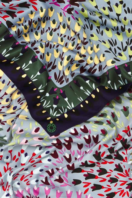 Bimba Y Lola Tulpenschal Zubehör Blau T04ZZ622