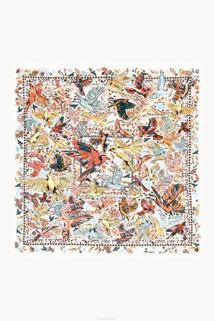 Bimba Y Lola Vogelschal Zubehör nicht-gerade weiss T04ZZ634