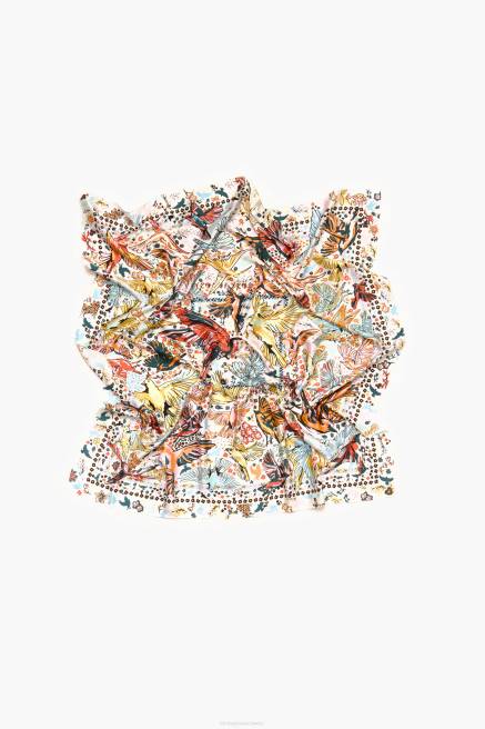 Bimba Y Lola Vogelschal Zubehör nicht-gerade weiss T04ZZ634