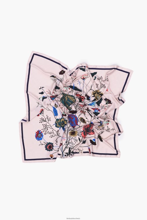 Bimba Y Lola leichter Blumenschal grau Zubehör T04ZZ607