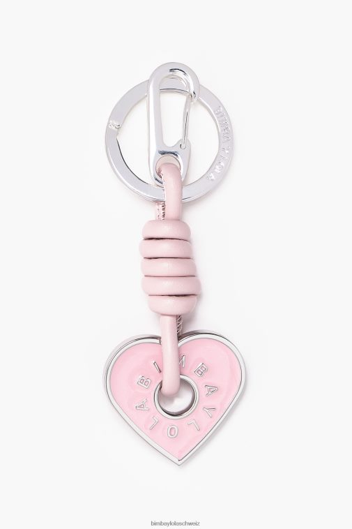Bimba Y Lola Herz-Schlüsselanhänger Rosa Zubehör T04ZZ956