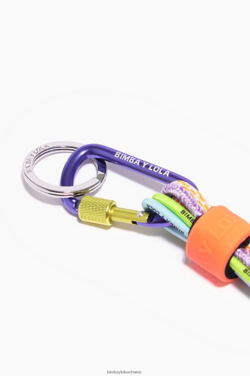 Bimba Y Lola Würfel-Schlüsselanhänger Koralle Zubehör T04ZZ943